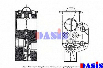 AKS DASIS 840065n -  Расширительный клапан, кондиционер